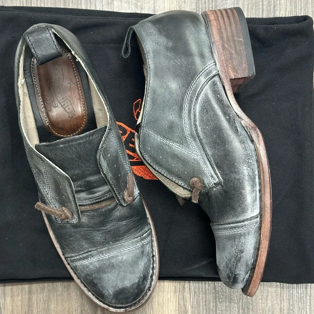 Freebird Mabel Black Leather Shoes